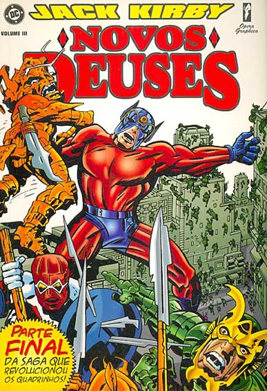 Capa de Novos deuses - volume 3