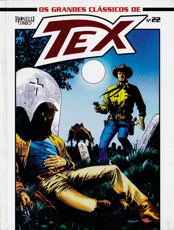 Capa de Tex - Os grandes clássicos - Vol.22