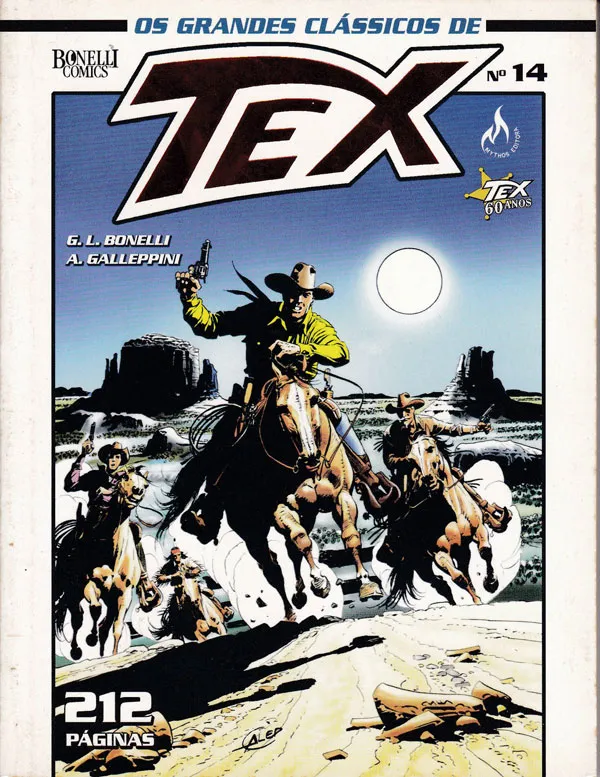 Capa de Tex - Os grandes Clássicos - Vol.14