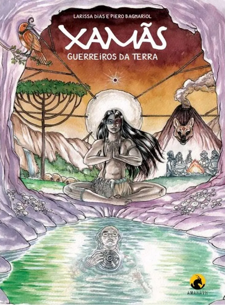 Capa de Xamãs: Guerreiros da Terra