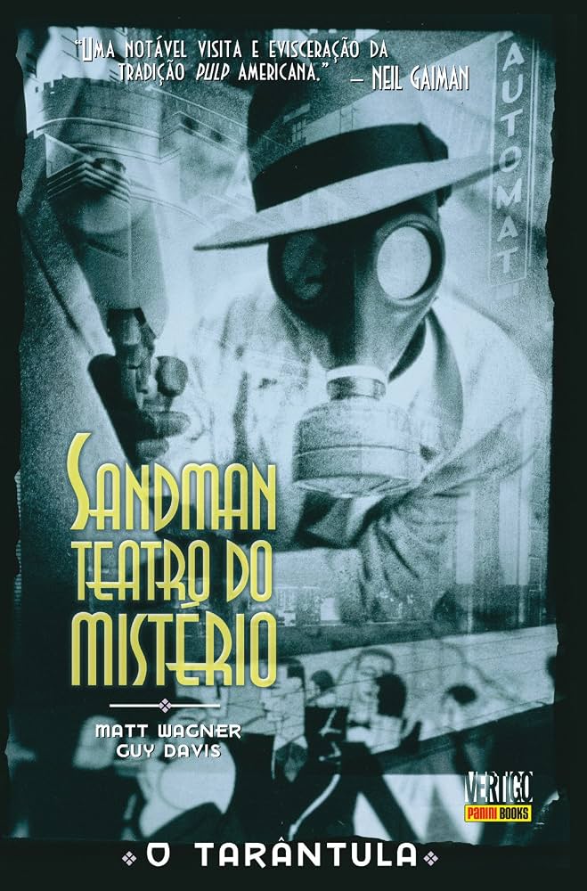 Capa de Sandman - Teatro do Mistério, O Tarântula
