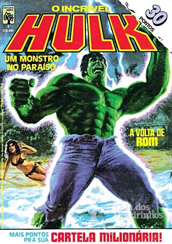 HULK Nº 7, O INCRÍVEL