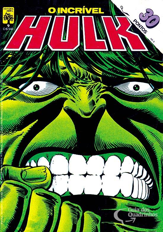 HULK Nº 9, O INCRÍVEL