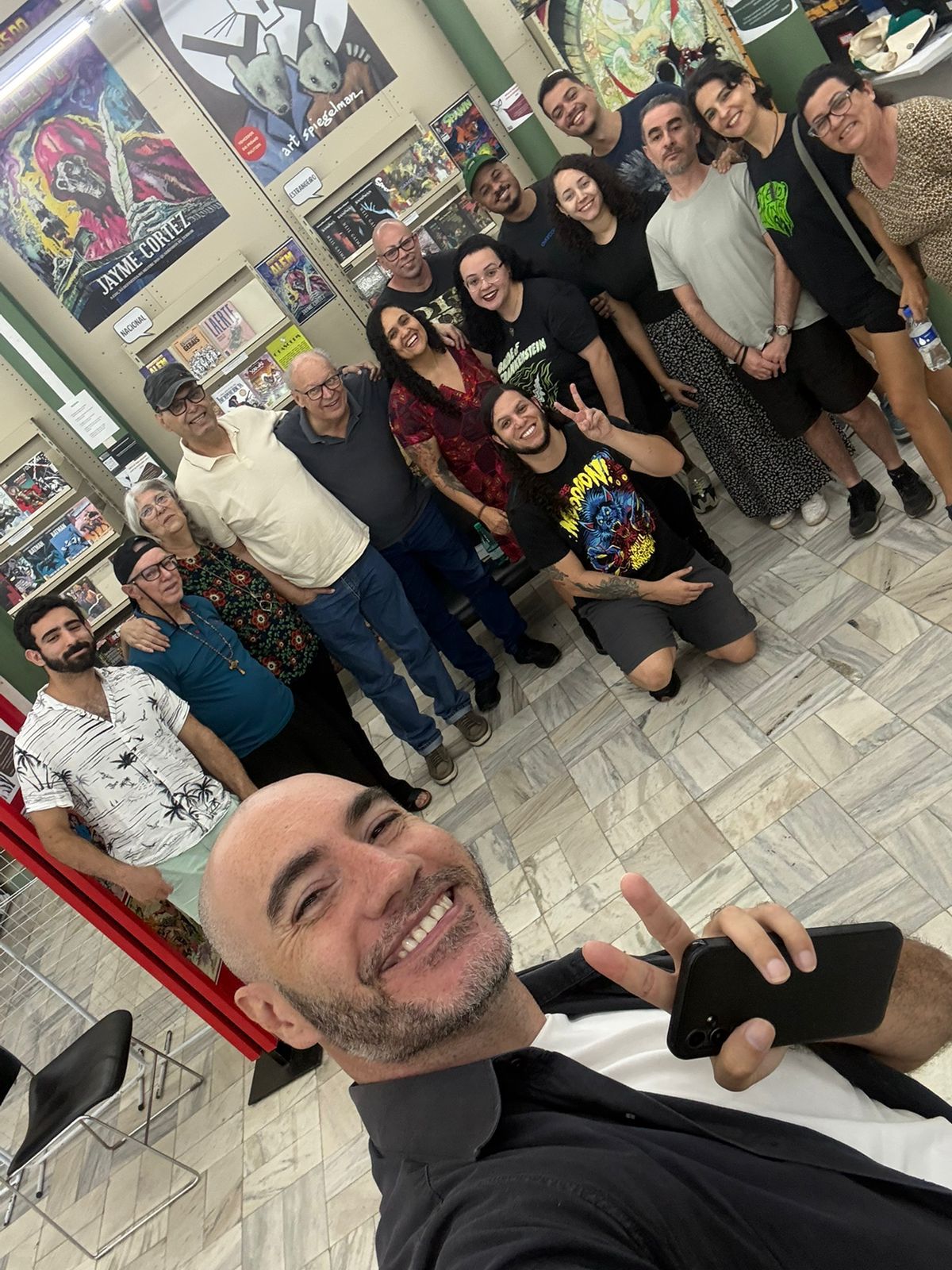 Registro do encontro do Clube de Leitura